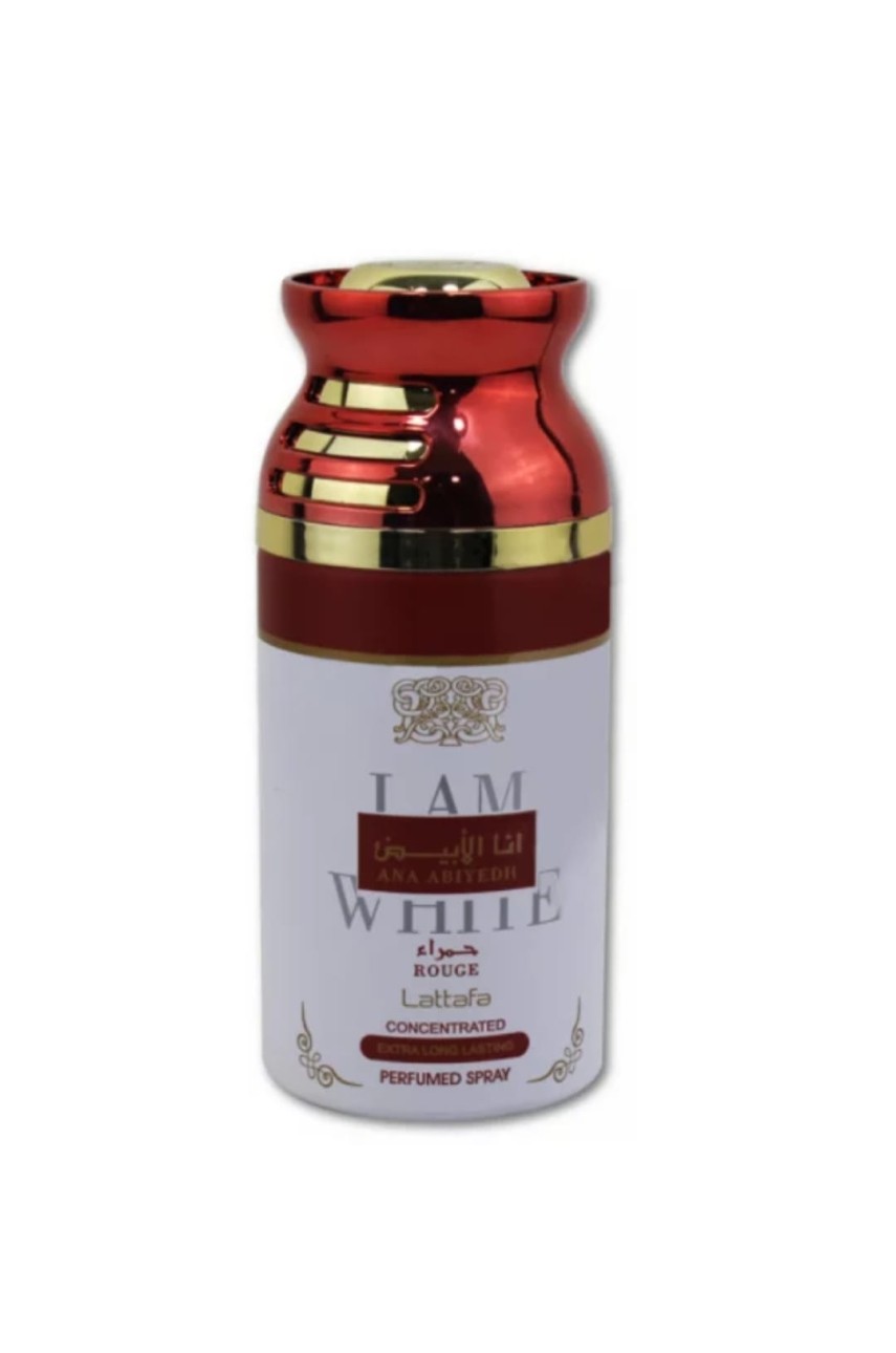 Арабские дезодоранты спрей Lattafa I Am White Ana Abiyedh Rouge Extra 250ml